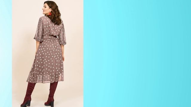 МОДНЫЕ ПЛАТЬЯ И КОСТЮМЫ НА ОСЕНЬ 2020 ✨ Белорусский трикотаж | Женская одежда больших размеров смотреть онлайн