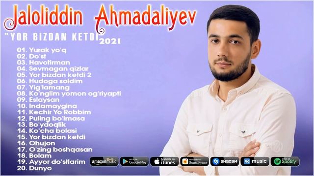 Jaloliddin Ahmadaliyev - Yangi qo'shiqlari jonli ijroda 2021