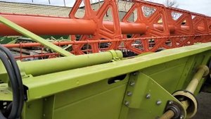Зерноуборочная жатка claas 6,6 м экспресс-обзор от Михаила Рудеева