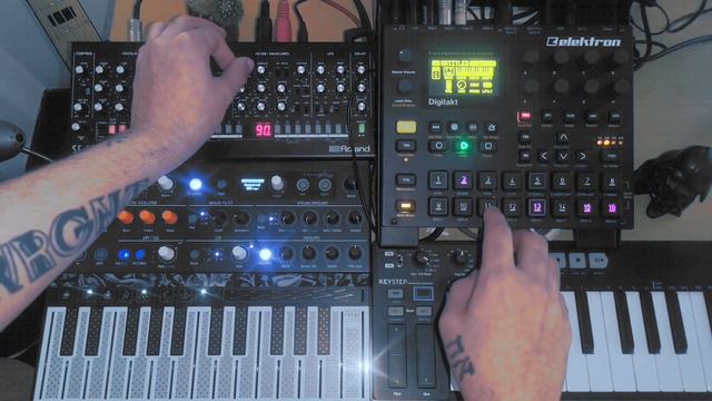 Ambient Mono Synths Jam with Arturia Microfreak, Roland SE02 and Elektron Digitakt смотреть онлайн