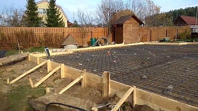 Конструкция армирования для плитного фундамента. смотреть онлайн