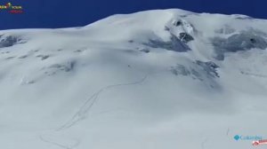 Сход лавины. Лавина в Алматы.Снегоходчики Алматы.