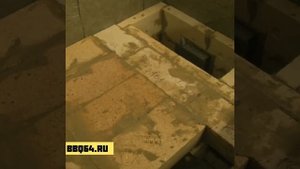Порядовка банной печи Малиновые камни. Подробная сборка печи из шамотного кирпича.