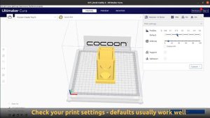Converting An STL File to G-code Using CURA
