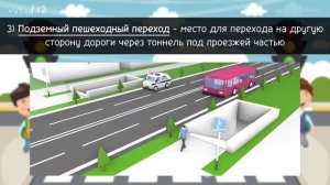 ПРАВИЛА НА ДОРОГЕ / ПЕШЕХОДНЫЕ ПЕРЕХОДЫ / виды пешеходных переходов // обж / для детей