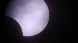 Solar Eclipse 2021 Jun 10. SkyWatcher Dob 8" 1200mm / 25mm. Xiaomi Redmi Note 5 (1/7)