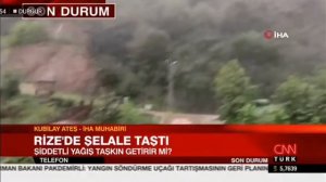 Ağaran Şelalesi Böyle Taştı