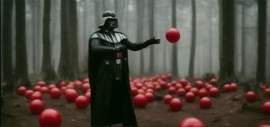 Нейросеть. ИИ. Звездные войны, Дарт Вейдер  ("Сон Дарта Вейдера"). Neural network. AI. Star Wars