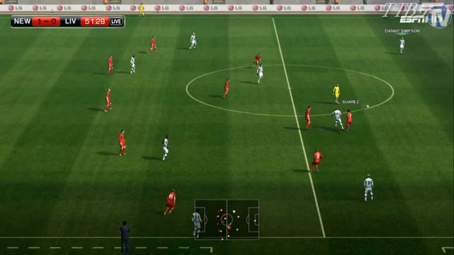 [TTB] PES 2013 Newcastle Utd Vs Liverpool - Playthrough Commentary, Master League Game 13 смотреть онлайн