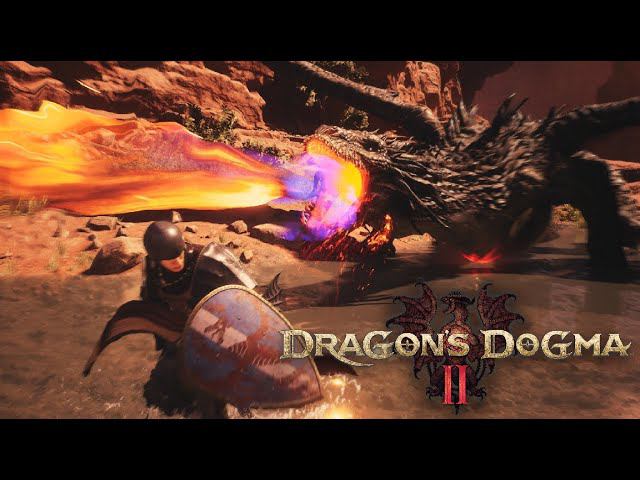 Dragon's Dogma 2 (Бой Дракона и Циклопа + Руины Замка) - Лучшая игра 2024 #10