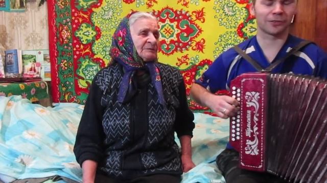Оренбургский пуховый платок - Алексей Ерахтин с бабушкой Антониной. душа разрывается, как спето))) смотреть онлайн