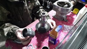 Сборка и установка угловой передаси volvo xc90 v8