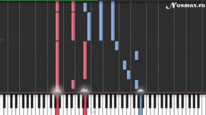 Edward Cullen - Bella`s Lullaby (Cумерки) Piano Tutorial (Synthesia + Sheets + MIDI)