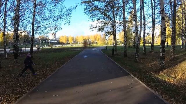 Кочуровский парк Киров, осень 2018