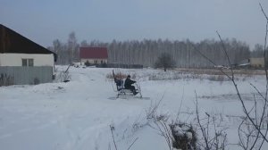 SUPER Аэросани! Первый выезд!