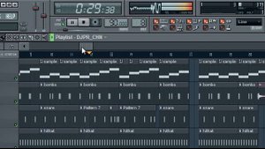 Djajota sampleando violin