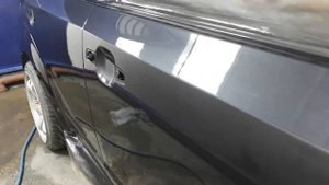 Работа покрасочной камеры в гараже