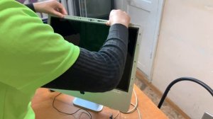 Серый экран iMac 20 2008 A1224