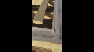 каркасный дом   6*4   день  1