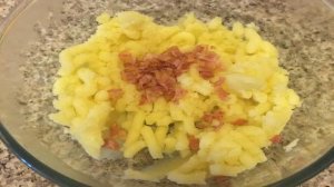 Вареники с белыми грибами и беконом