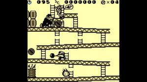 Donkey Kong (1994, Game Boy) - 1st Level