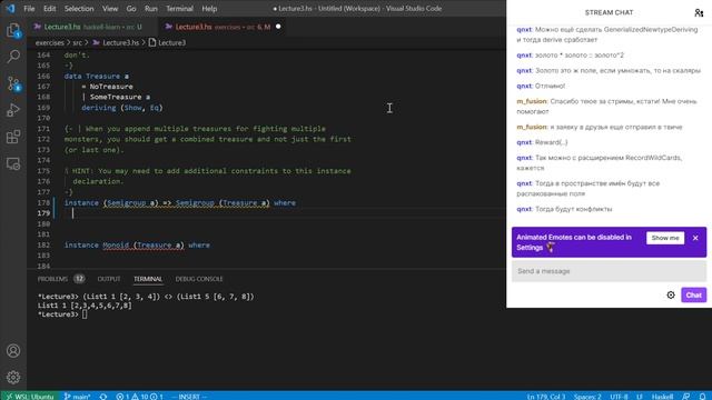 Решаем задачки Haskell Beginners 2022 смотреть онлайн