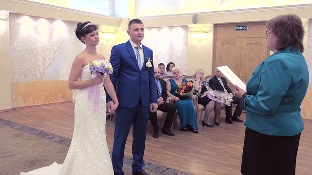 Регистрация бракосочетания во Фрунзенском Загсе Санкт-Петербурга