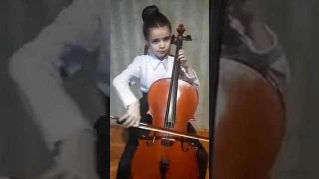 Д. Кабалевский "Наш Край" исполняет на виолончели Аида Юсубзаде. смотреть онлайн