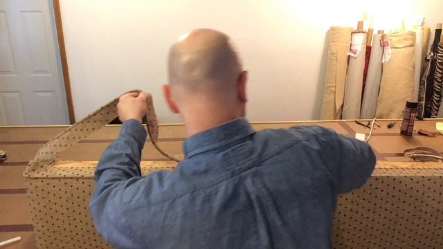 How To Upholster A Cornice 3 Of 3 смотреть онлайн