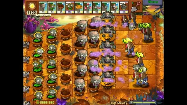 New Plants vs. Zombies Mod Zomplant vs. Zombotany - Hidden Minigame Part 5 смотреть онлайн