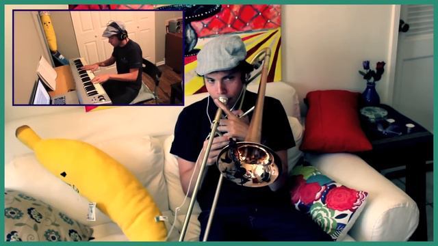 Magic Trick + "Mean To Me" - Cover - Paul The Trombonist смотреть онлайн