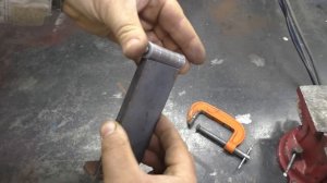 Angle grinder mobile tool clamp, new idea