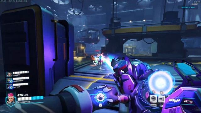 [OW2] Liberation (Toronto) (LEGENDARY) #4 - without death | Zarya смотреть онлайн