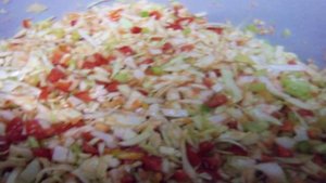 Салат с капустой