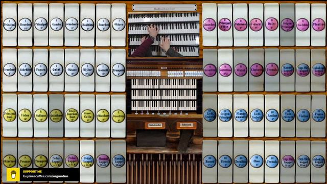 Abide With Me | Organ Duet Improvisation | Hauptwerk Chorzow