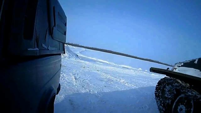 Запустили ГТТ , буксировали грейдер (ПРИОБКА)