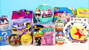 СЮРПРИЗ MIX! LOL Boys, SOS Pets, Трансформеры, Pixar Minis, Царевны,Natoons Unboxing Kinder Surprise