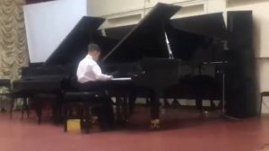 И.С.Бах «Маленькая Двухголосная Фуга» до минор (2 часть)