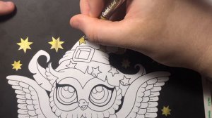 Coloring in 50 Halloween Miniatures by Kameliya Angelkova | Halloween Color and Chat