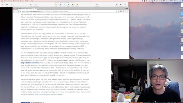 [News] React License Change & React 16 Released смотреть онлайн