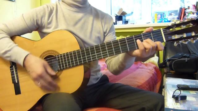 Тебе моя последняя любовь, Михаил Круг, кавер Am, разбор песни, как играть на гитаре, аккорды 720 смотреть онлайн