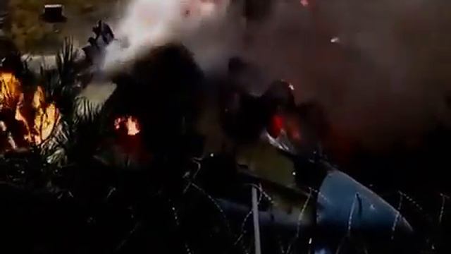 Славянск горит сбитый 2 мая вертолет смотреть онлайн