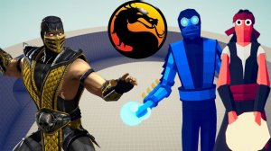 UNIT BATTLE from MORTAL KOMBAT | TABS - Totally Accurate Battle Simulator