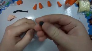 Лиса из лёгкого пластилина