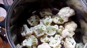 Рецепт цветной капусты в кляре. Очень вкусно!