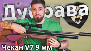 PCP Дубрава Чекан V7 9 мм (до 3 Дж, 600 мм) видео обзор