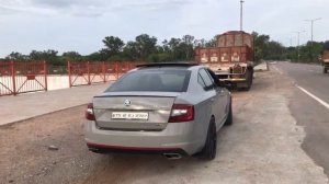Skoda octavia vrs stage 3 exhaust sound crackles and pops
