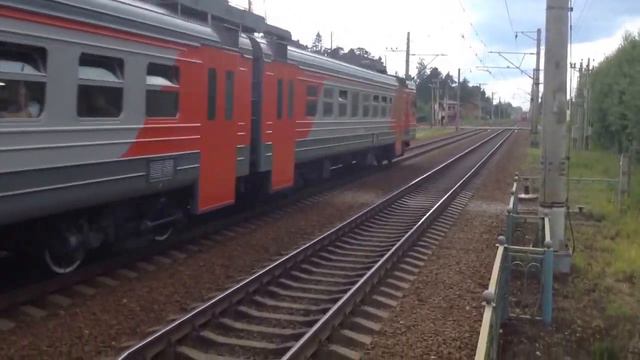Электропоезд ЭД4М-0393 смотреть онлайн
