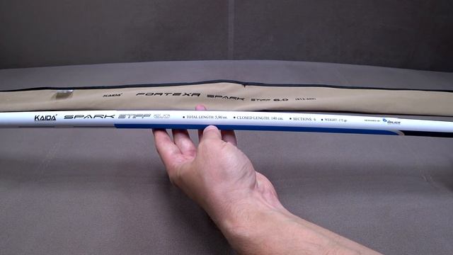 Обзор махового удилища без колец Kaida Fortexa Spark Stiff. За эту цену - лучше удилища НЕТ. KAIDA. смотреть онлайн