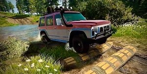 Автомобили против лежачих полицейских в грязи-BeamNG drive
